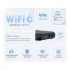 TP-Link TL-WR3002X belaidis maršrutizatorius Gigabit Ethernet Dual-band (2,4 GHz / 5 GHz) Juoda
