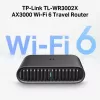 TP-Link TL-WR3002X belaidis maršrutizatorius Gigabit Ethernet Dual-band (2,4 GHz / 5 GHz) Juoda