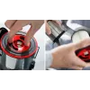 Bosch BCS711PET belaidis dulkių siurblys/elektrinė šluota Baterija Sausas Be maišelio 0,3 L Juoda, Raudona 3 Ah