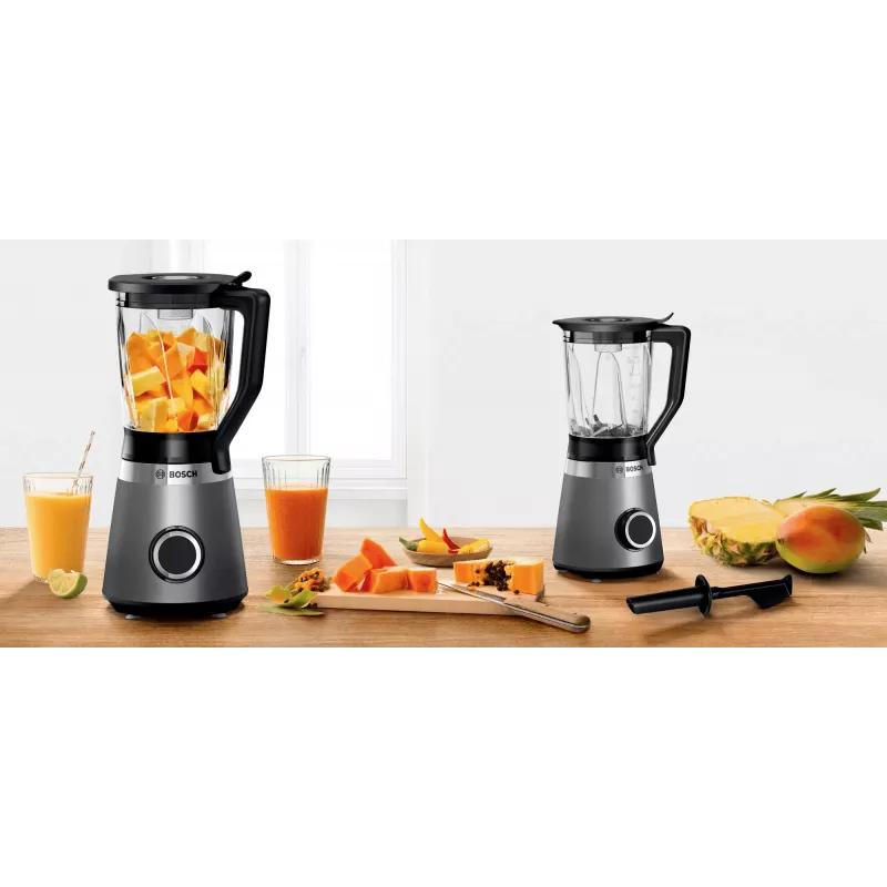 Bosch MMB6172S plaktuvas 1,5 l stalinis plaktuvas 1200 W sidabrinis