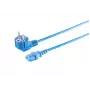 Microconnect MC-SCHUANGC13180B maitinimo laidas, mėlynas, 1,8 m, maitinimo kištukas E+F, C13 jungtis