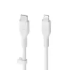 USB-C į USB-C/Lightning laidas Belkin CAA009BT2MWH, 2 m, baltas