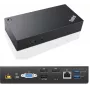 Lenovo 03X7194 nešiojamojo kompiuterio dokas / prievadų daugintuvas Laidinis USB 3.2 Gen 1 (3.1 Gen 1) Type-C Juoda