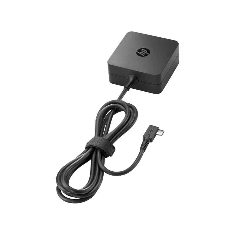 HP 45 W USB-C maitinimo adapteris, naudojamas patalpose, juodas