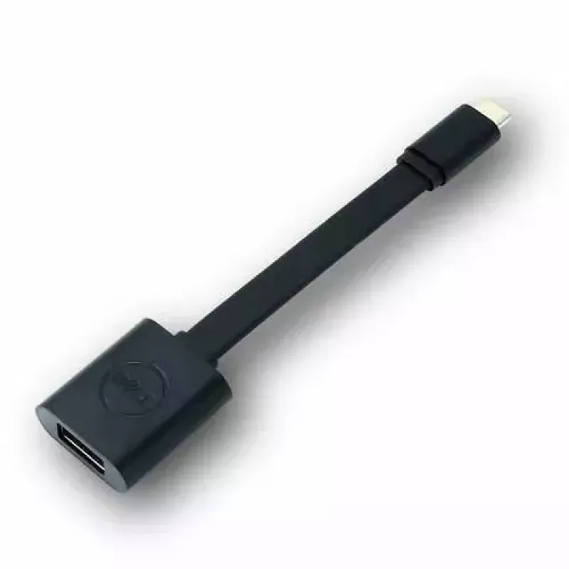 DELL USB-C - USB-A 3.0 duomenų kabelis 0,131 m juodas