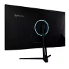 27 colių Arozzi Nova kompiuterio monitorius, 2560 x 1440 Quad HD, IPS LED, 1 ms, VESA, įmontuoti garsiakalbiai — juodas