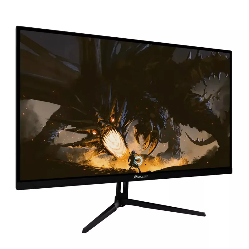 27 colių Arozzi Nova kompiuterio monitorius, 2560 x 1440 Quad HD, IPS LED, 1 ms, VESA, įmontuoti garsiakalbiai — juodas