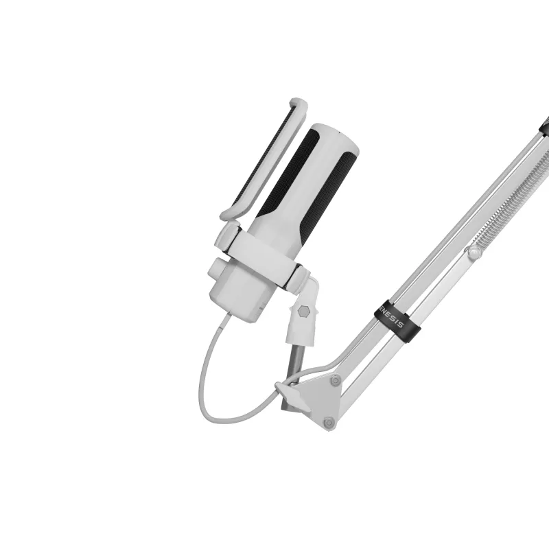 GENESIS Radium 251 baltas žaidimų konsolės mikrofonas