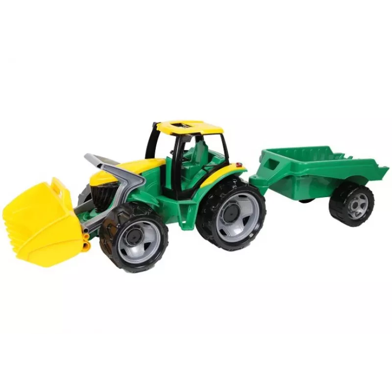Traktorius Lena GIGA TRUCKS ZL-02123 su kastuvu ir priekaba
