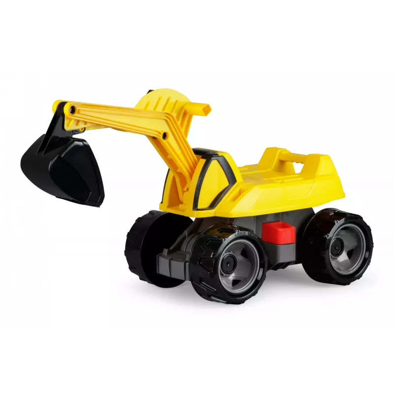 Važiuojamas ekskavatorius Lena GIGA TRUCKS Excavator PRO 4 ratai plastikas plienas
