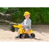 Važiuojamas ekskavatorius Lena GIGA TRUCKS Excavator PRO 4 ratai plastikas plienas