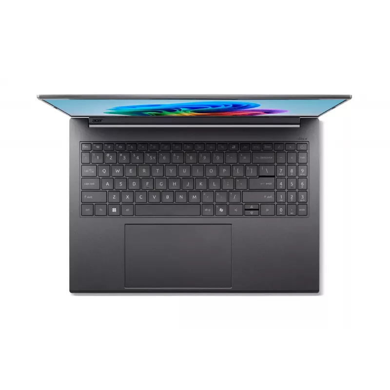Nešiojamasis kompiuteris Acer Aspire 16 AI A16-11M-X4X3 Qualcomm Snapdragon X1-26-100, 16 colių WUXGA, 16 GB LPDDR5x, 512 GB SSD, Windows 11 Home, pilkas