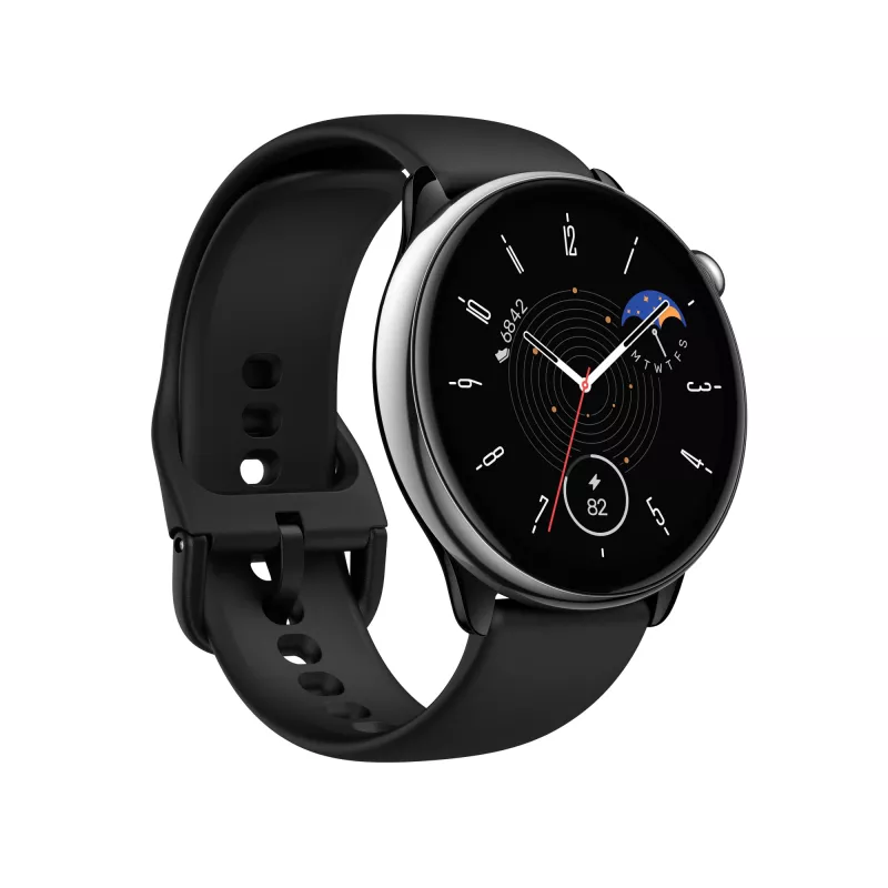 Amazfit GTR Mini 3.25 cm (1.28 colio) AMOLED 42 mm skaitmeninis 416 x 416 pikselių jutiklinis ekranas juodas, sidabrinis GPS (palydovinis)