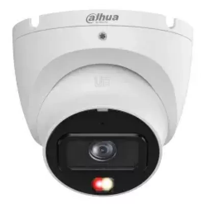 IP apsaugos kamera Dahua Technology IPC-HDW1839T-A-IL-0280B-S6 — Turret, 8 MP (3840×2160), lubinis montavimas, laidinė, PoE, vidaus/lauko, balta