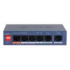 Dahua Technology CS4006-4ET2GT-60 tinklo komutatorius valdomas L2 Gigabit Ethernet (10/100/1000) Power over Ethernet (PoE) mėlynas