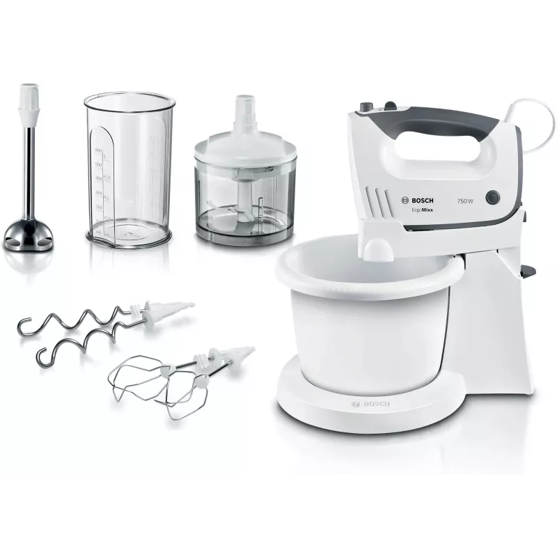 Bosch MFQ37490 maišytuvas Rankinis maišytuvas 750 W Pilka, Balta