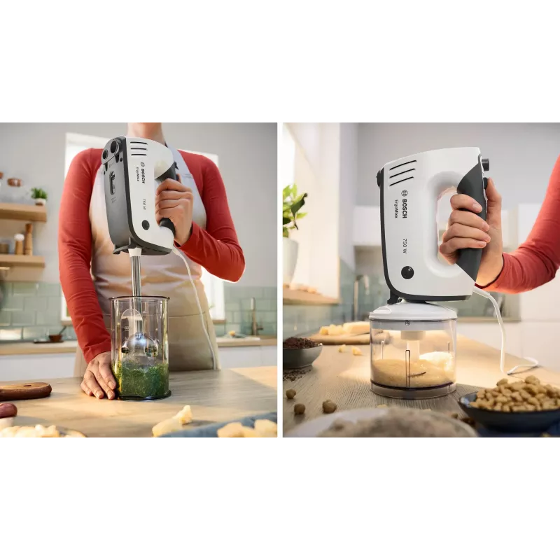Bosch MFQ37490 maišytuvas Rankinis maišytuvas 750 W Pilka, Balta