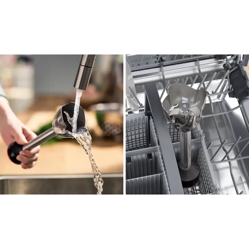 Bosch Serie 6 MSM6M621 blenderis 0,5 L Panardinamas plaktuvas 1000 W Juoda, Nerūdijantis plienas