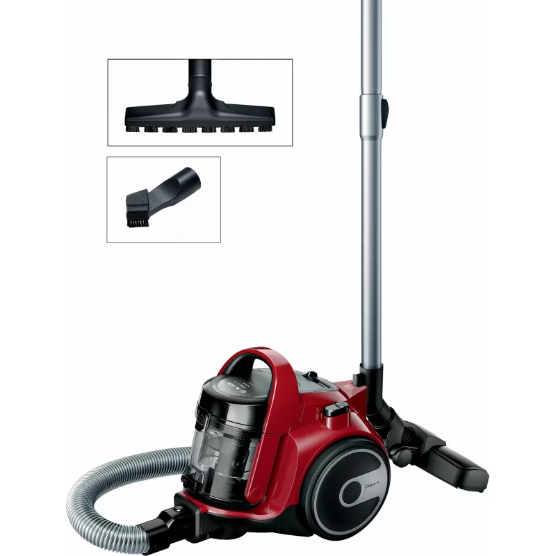 Bosch Serie 2 BGC05AAA2 dulkių siurblys 1,5 L cilindrinis dulkių siurblys sausam valymui 700 W be dulkių maišelio
