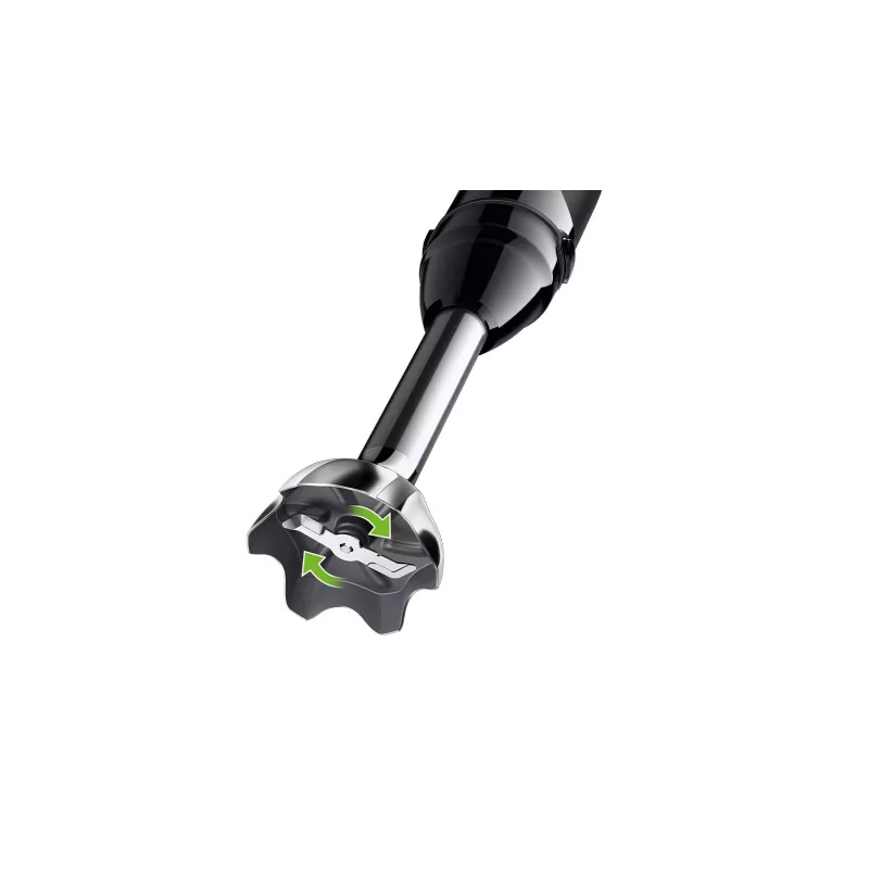 Braun MultiQuick 5 MQ55.254MBK 0,5 l panardinamasis plaktuvas 1000 W juoda, nerūdijantis plienas