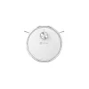 Robotų dulkių siurblys EZVIZ RS20 Pro — Li‑Ion 5200 mAh, 220 min veikimo laikas, 7200 Pa siurbimo galia, savaiminio ištuštinimo bazė, LiDAR navigacija, 0,35 l dulkių maišelis, šlapias valymas, baltas