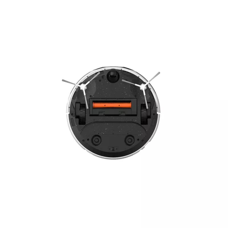 Robotų dulkių siurblys EZVIZ RS20 Pro — Li‑Ion 5200 mAh, 220 min veikimo laikas, 7200 Pa siurbimo galia, savaiminio ištuštinimo bazė, LiDAR navigacija, 0,35 l dulkių maišelis, šlapias valymas, baltas