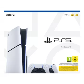Sony 1000050116 žaidimų konsolė 1 TB Wi-Fi juoda, balta