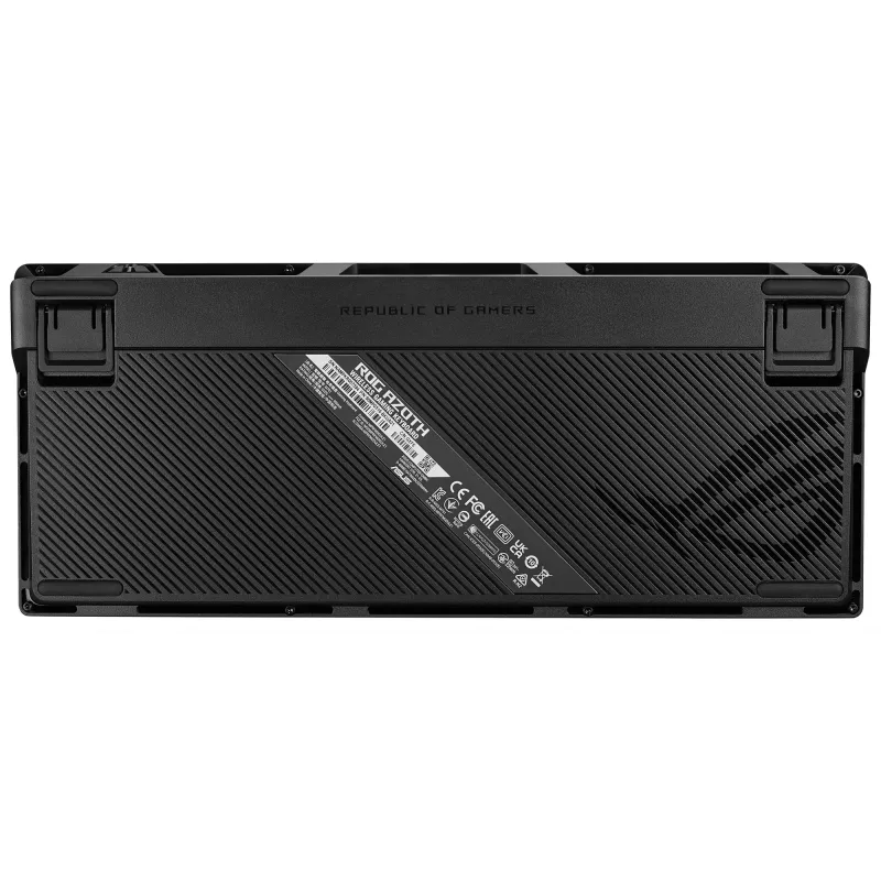 Belaidė mechaninė klaviatūra ASUS ROG Azoth Juoda — modelis 90MP0316-BKUA01, RGB apšvietimas