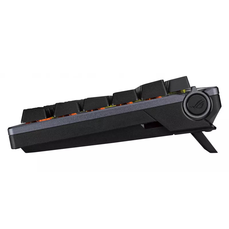Belaidė mechaninė klaviatūra ASUS ROG Azoth Juoda — modelis 90MP0316-BKUA01, RGB apšvietimas