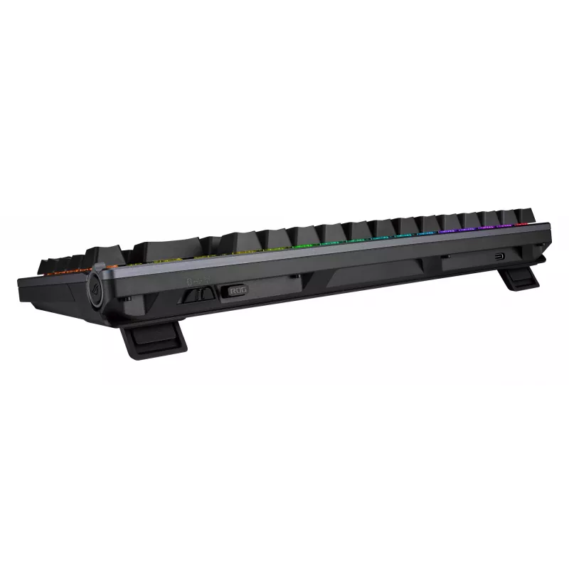 Belaidė mechaninė klaviatūra ASUS ROG Azoth Juoda — modelis 90MP0316-BKUA01, RGB apšvietimas