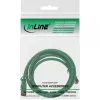 Intos Cat6 S/FTP PiMF 250MHz komutacinis kabelis, 1,5 m, RJ-45–RJ-45, be halogenų, žalias