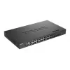 D-Link Layer 3 Stackable 10 Gigabit Managed Switches, valdomas, L3, Fast Ethernet (10/100), pilnas dvipusis ryšys, montuojamas ant stovo