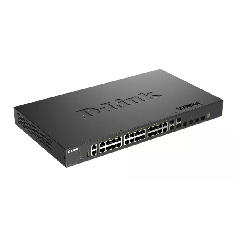 D-Link Layer 3 Stackable 10 Gigabit Managed Switches, valdomas, L3, Fast Ethernet (10/100), pilnas dvipusis ryšys, montuojamas ant stovo