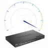 D-Link Layer 3 Stackable 10 Gigabit Managed Switches, valdomas, L3, Fast Ethernet (10/100), pilnas dvipusis ryšys, montuojamas ant stovo