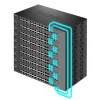 D-Link Layer 3 Stackable 10 Gigabit Managed Switches, valdomas, L3, Fast Ethernet (10/100), pilnas dvipusis ryšys, montuojamas ant stovo