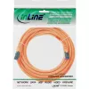 InLine komutacinis kabelis S/FTP PiMF Cat.6A be halogeno 500 MHz oranžinis 15 m