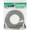 Ethernet komutacinis kabelis InLine Cat6 S/FTP PiMF 250MHz PVC, RJ-45–RJ-45, varinis, permatomas, 15 m