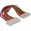 Molex PN InLine ATX pagrindinės plokštės kabelis 24‑kaiščių kištukas į lizdą, 0,30 m