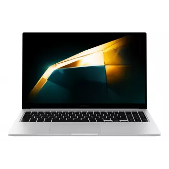 Samsung Galaxy Book4 Intel Core 5 120U Nešiojamasis kompiuteris 39,6 cm (15,6 col.) Full HD 16 GB LPDDR4x-SDRAM 256 GB SSD Wi-Fi 6 (802.11ax) Windows 11 Pro Sidabrinis