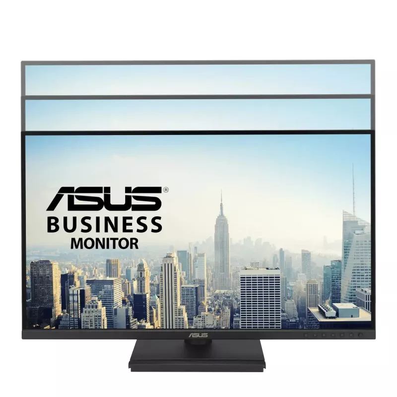 Monitorius ASUS BE27AQG 27 col. (68,6 cm) IPS Quad HD 2560x1440, 5 ms, USB 3.2 šakotuvas, įmontuoti garsiakalbiai, VESA, aukščio reguliavimas — juodas