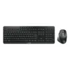 CHERRY Stream desktop ultimate klaviatūra Pridedama pelė Namai/Biuras USB + belaidis RF + Bluetooth QWERTZ vokiečių juoda