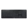 CHERRY Stream desktop ultimate klaviatūra Pridedama pelė Namai/Biuras USB + belaidis RF + Bluetooth QWERTZ vokiečių juoda