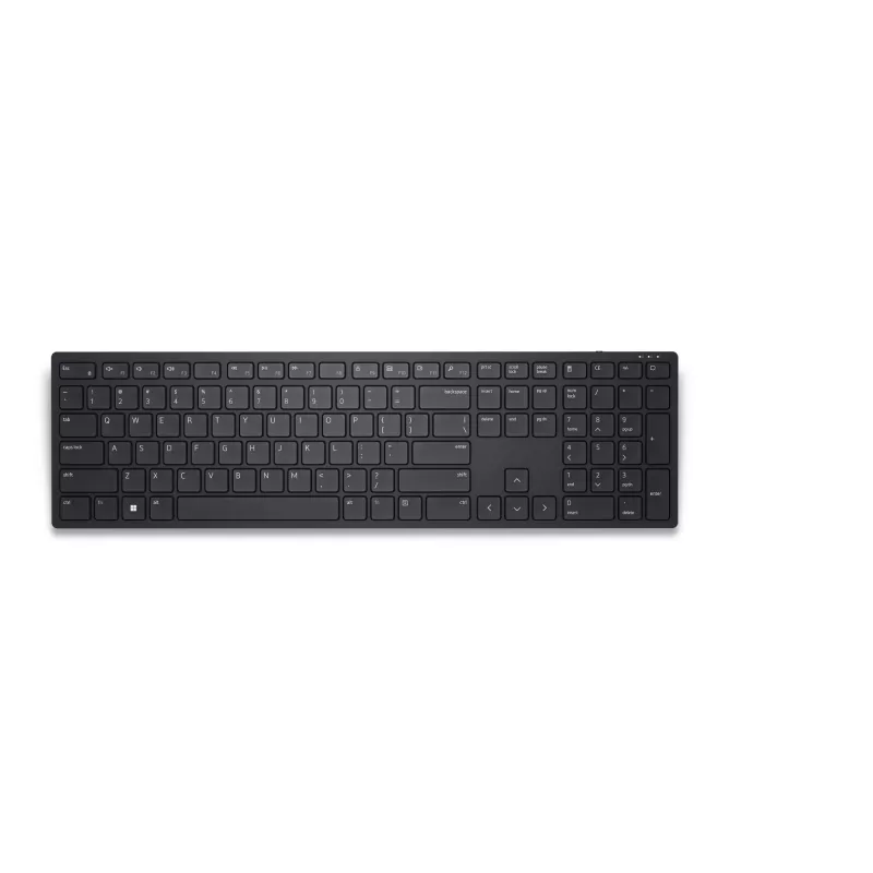 DELL Pro klaviatūra - KB500 - itališka (QWERTY), pilno dydžio (100%), belaidė, RF belaidė, QWERTY, juoda