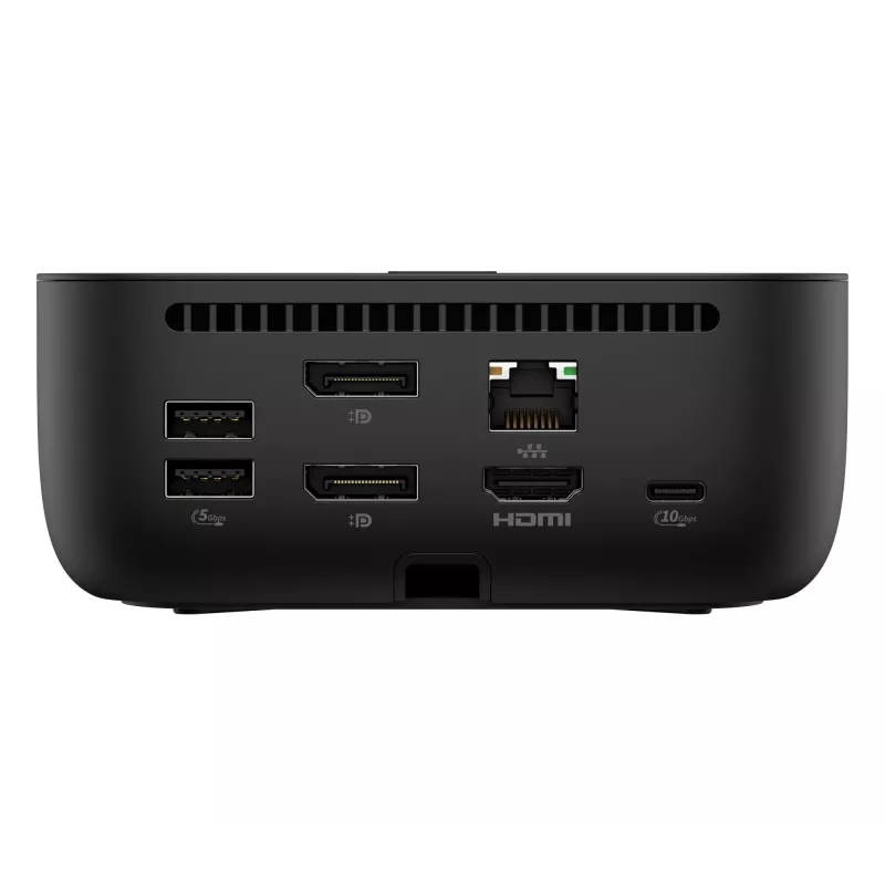 Doko stotelė HP USB-C 100W G6 Dock SmartBuy — USB-C 100W, juoda spalva (Jet Juoda), 121×121×51 mm