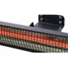 infraraudonųjų spindulių šildytuvas SUNRED RD-DARK-20, 2000 W, montuojamas ant sienos, IP55, juodas