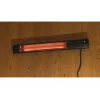 infraraudonųjų spindulių šildytuvas SUNRED RD-DARK-20, 2000 W, montuojamas ant sienos, IP55, juodas
