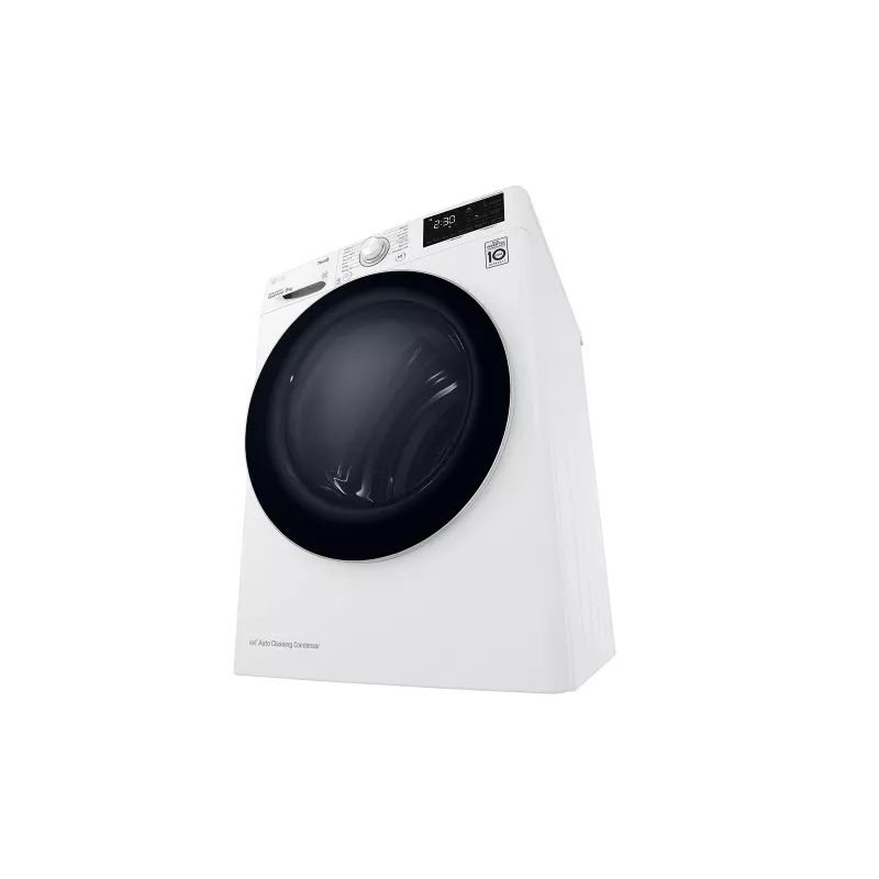LG RH80V3AV6N skalbinių džiovyklė Laisvai pastatoma Pakraunama iš priekio 8 kg Balta