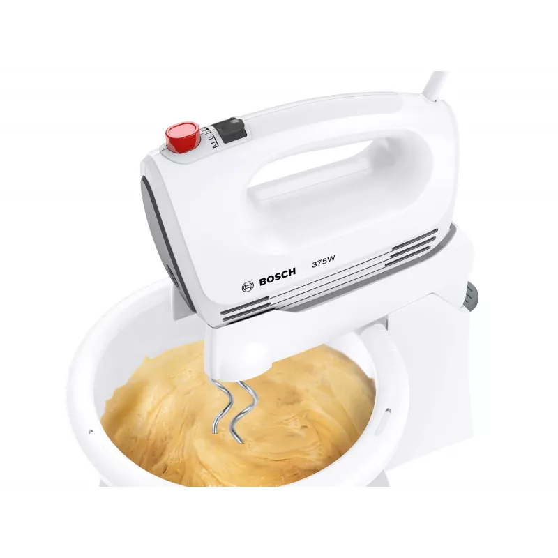 Bosch MFQ2600G rankinis plaktuvas su stovu ir dubeniu 375 W baltas