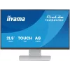 Monitor IIYAMA ProLite T2252MSC-W2AG 21,4 colio (54,5 cm) Full HD 1920x1080 LCD jutiklinis ekranas, 5 ms, USB 3.2 šakotuvas, garsiakalbiai, VESA, balta