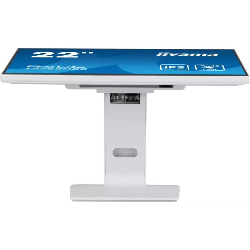 Monitor IIYAMA ProLite T2252MSC-W2AG 21,4 colio (54,5 cm) Full HD 1920x1080 LCD jutiklinis ekranas, 5 ms, USB 3.2 šakotuvas, garsiakalbiai, VESA, balta